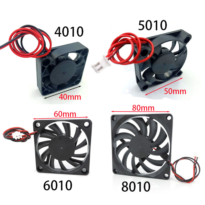 Cpu Fan - 5V 12V 24V Soğutma Fanı 4010