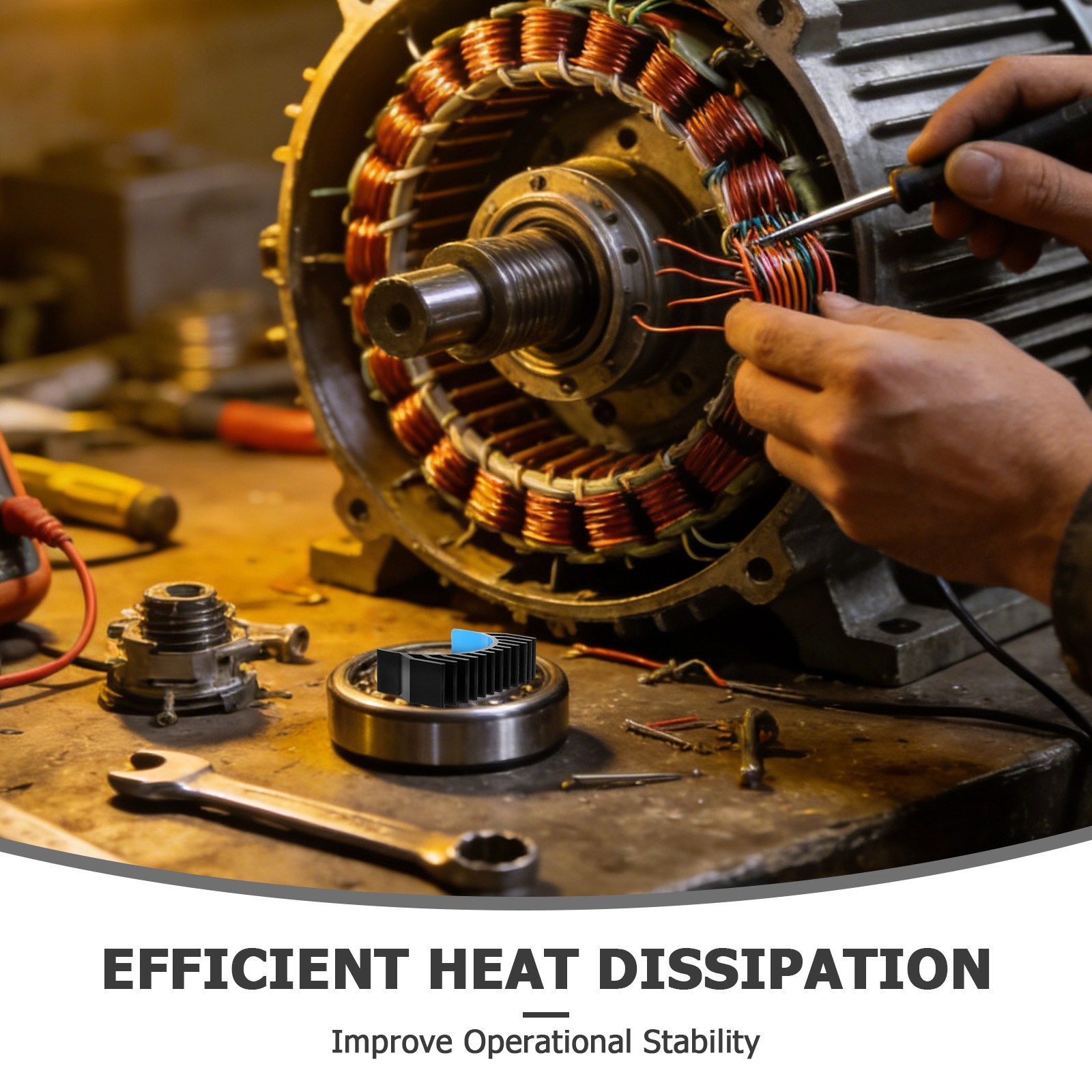 Yuvarlak Adımlı Motor Alüminyu - Heatsink incelemesi ve fiyatı