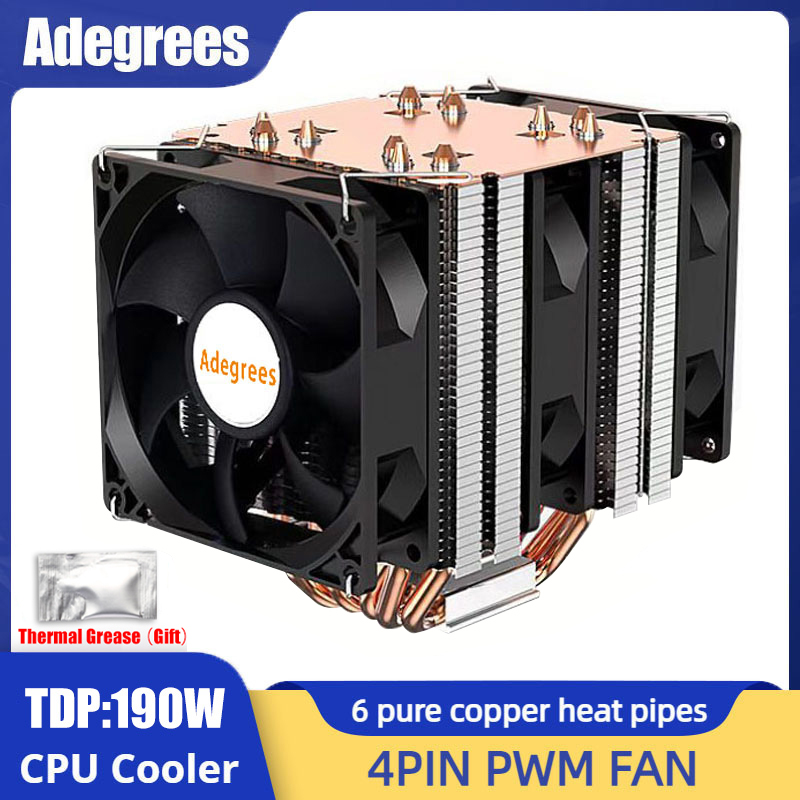 6 Isı Borusu CPU Soğutucu 4Pin - Cpu Heatsink incelemesi ve fiyatı