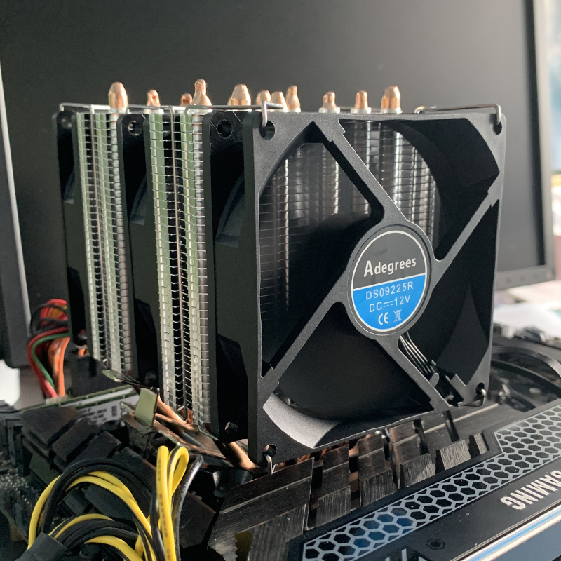 6 Isı Borulu CPU Hava Soğutucu - Cpu Heatsink incelemesi ve fiyatı